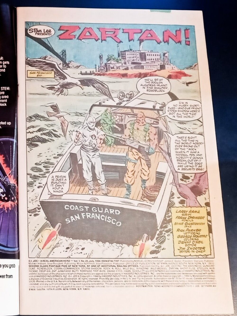 SOLD!!! - G.I. JOE-A REAL AMERICAN HERO! Set of 6 Comic Books 1980s - Picture 13 of 13